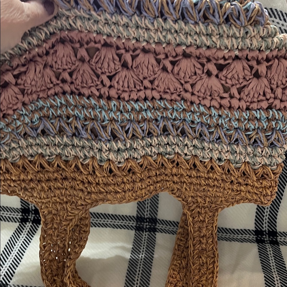 Orvis Woven Straw Purse - Picture 5 of 6